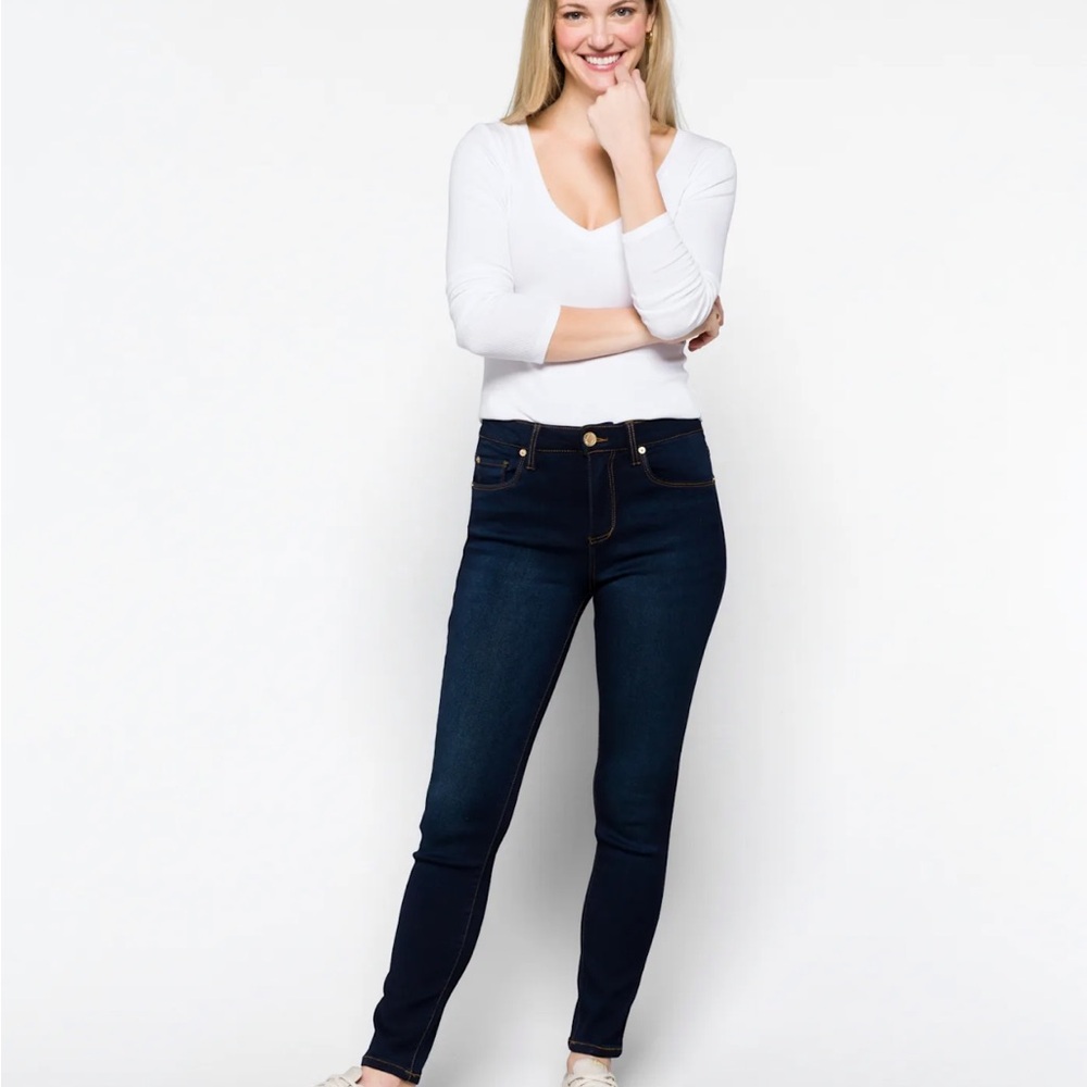 Women’s STS Blue High Rise finished hem ankle skinny jeans